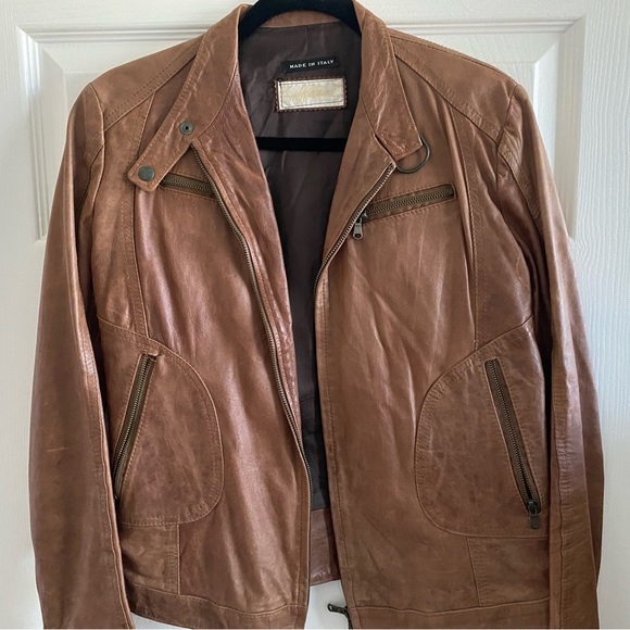 Jackets & Coats Italian Leather Jacket Poshmark
